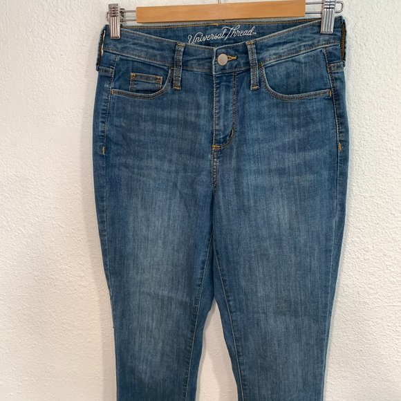 Universal Thread High Rise Skinny Jeans Blue Stretch Denim W25xL28 Womens Size 0 - Picture 7 of 12